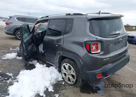 2016 Jeep Renegade Limited z USA, uszkodzony, nr VIN ZACCJBDT7GPD48537